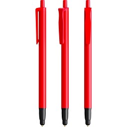 BIC® Clic Stic Stylus Kugelschreiber Rot Blaue Tinte