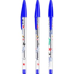 BIC® Cristal® Expression Blau / Blaue Tinte