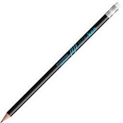 BIC® Evolution® Radiergummi-Bleistift gespitzt, schwarz/silber/weiß