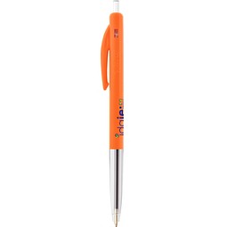 BIC® M10® Clic Kugelschreiber Orange Blaue Tinte