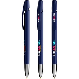 BIC® Media Clic Advance ballpen Marineblau Blaue Tinte