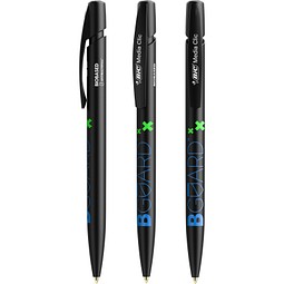 BIC® Media Clic BIO Based BGUARD™ Antibakterieller Kugelschreiber Schwarz Blaue Tinte