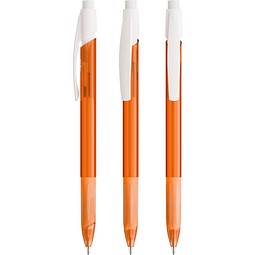BIC® Media Clic Grip Druckbleistift Gefrostetes Orange/Gefrostetes Weiß