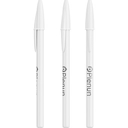 BIC® Style Ballpen Weiß / Weiß / Blaue Tinte