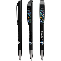BIC® Super Clip Advance Ballpen Schwarz Blaue Tinte