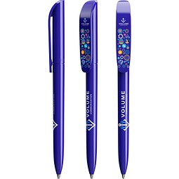 BIC® Super Clip ballpen Blau Blaue Tinte