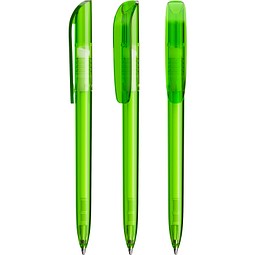 BIC® Super Clip ballpen Transparentes Grün Blaue Tinte