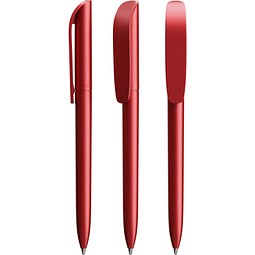 BIC® Super Clip Glacé Rotes Glacé Schwarz Tinte