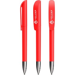 BIC® Super Clip Soft Advance Sanftes Rot Schwarz Tinte