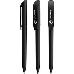 BIC® Super Clip Soft Weiches Schwarz Schwarz Tinte