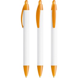 BIC® Wide Body Ecolutions® ballpen Gefrostetes Orange Blaue Tinte