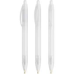 BIC® Wide Body Gefrostetes Weiß Blaue Tinte
