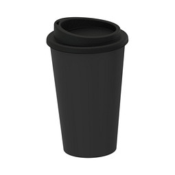 Bio-Kaffeebecher Premium, 350 ml, Schiefer