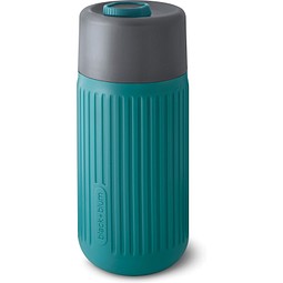 Black+Blum Glas-Reisebecher 340ml, turkis