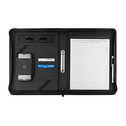 BLACKMAXX® Executive Business Portfolio MaxiZip4 schwarz