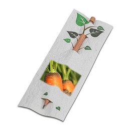 Bleistift im Samenpapieretui - Ostern - Karotte, inkl. Druck, individuell