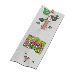 Bleistift im Samenpapieretui - Ostern - Blumenmischung, inkl. Druck, individuell