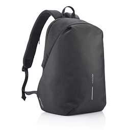 Bobby Soft, Anti-Diebstahl-Rucksack, schwarz