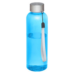 Sport-Werbemittel Bodhi Sportflasche – transparent hellblau – mit 48h Express-Druck 500 ml nachhaltig BPA-frei für Sportevents & Turniere