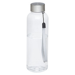 Sport-Werbemittel Bodhi Sportflasche – weiss – mit 48h Express-Druck 500 ml nachhaltige RPET-Flasche BPA-frei mit Trageschlaufe für Sportevents