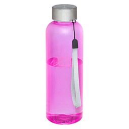 Werbeartikel Sportflasche Bodhi – rosa – mit 48h Express-Druck 500 ml rPET BPA-frei nachhaltig für Sportevents & Turniere