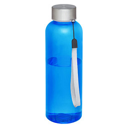 Sport-Werbemittel Bodhi Sportflasche – transparent royalblau – mit 48h Express-Druck 500 ml nachhaltiges rPET BPA-frei für Sportevents