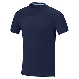 Borax Cool Fit T-Shirt aus recyceltem GRS Material für Herren, navy, XS