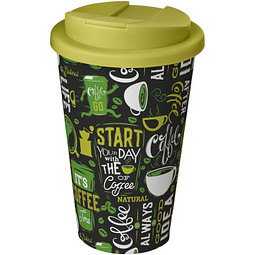 Brite-Americano® 350 ml Isolierbecher mit auslaufsicherem Schraubverschluss, weiss