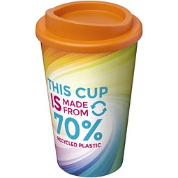 Brite-Americano® Eco 350 ml Isolierbecher, orange
