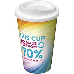 Brite-Americano® Eco 350 ml Isolierbecher, weiß