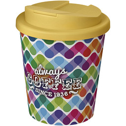 Brite-Americano® Espresso 250 ml Isolierbecher mit auslaufsicherem Schraubverschluss, weiss