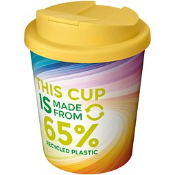 Brite-Americano Espresso Eco auslaufsicherer Isolierbecher, 250 ml, gelb