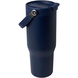 Bronx 900 ml RCS-zertifizierter Kupfer-Vakuum Isolierbecher aus Edelstahl mit Doppelfunktionsdeckel, navy