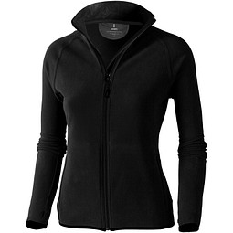 ELEVATE Damen Fleecejacke Brossard, schwarz, XL