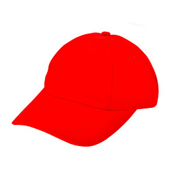 5-Panel-Cap Brushed Promo, rot