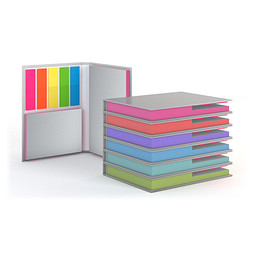 Geiger-Notes Budapest Bookcover Haftnotizen, inkl. Druck, matt