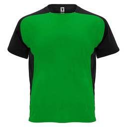 Bugatti T-Shirt Unisex , farngrün / schwarz, S