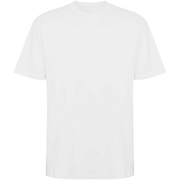Bull Overzise T-Shirt Unisex, weiss, S