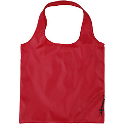 Bungalow faltbare Polyester Tragetasche, rot