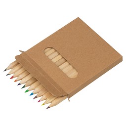 Buntstifte Set 12 teilig, mehrfarbig