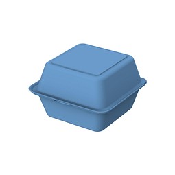Burgerbox ToGo, behagliches blau
