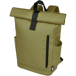 rPET Roll-Top Rucksack Byron, olive
