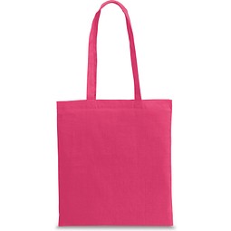 CAIRO. Tragetasche aus recycelter Baumwolle (70%) und polyester (30% rPET) (180 g/m²), Rosa