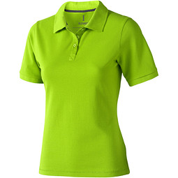 ELEVATE Damen Poloshirt Calgary, apfelgrün, XL