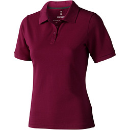 ELEVATE Damen Poloshirt Calgary, bordeaux, L