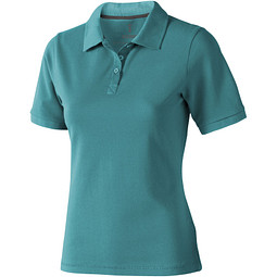 ELEVATE Damen Poloshirt Calgary, türkis, S