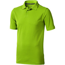 ELEVATE Herren Poloshirt Calgary, apfelgrün, M