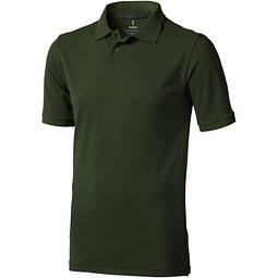 ELEVATE Herren Poloshirt Calgary, armeegrün, XS