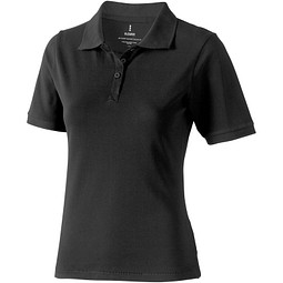 ELEVATE Damen Poloshirt Calgary, anthrazit, XL