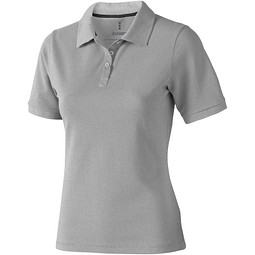 ELEVATE Damen Poloshirt Calgary, grau meliert, L